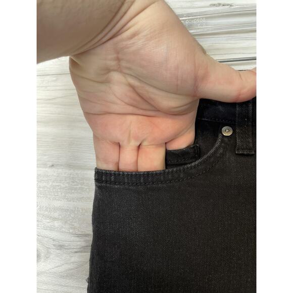 Gloria Vanderbilt Amanda Slim Jeans Womens 6 Black Average Slim Fit Stretch - Picture 3 of 14
